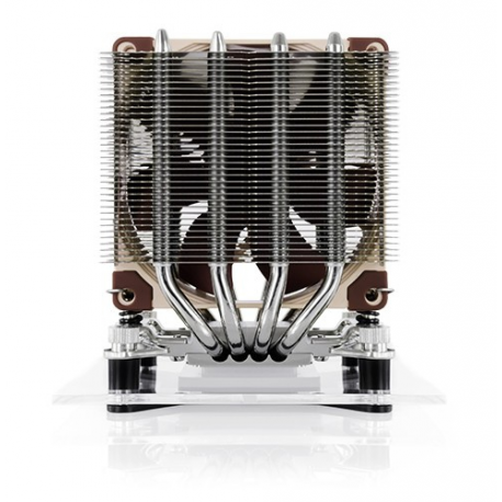Noctua NH-D9L - Processor cooler - (for: LGA1156, AM2, AM2+, AM3, LGA1155, AM3+, LGA2011, FM1, FM2, LGA1150, FM2+, LGA2011-3, AM4, LGA1200) - aluminum with nickel plated copper base - 92 mm - 3