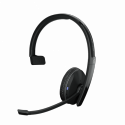 EPOS I SENNHEISER ADAPT 231 - ADAPT 200 Series - headset - on-ear - Bluetooth - wireless - USB-C via Bluetooth adapter - black - Certified for Microsoft Teams, Optimised for UC