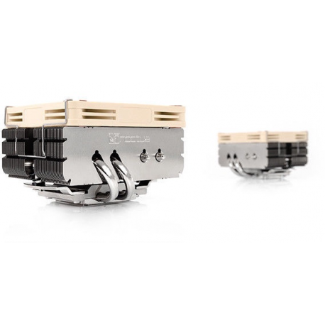 Noctua NH-L9X65 - Processor cooler - (for: LGA1156, AM2, AM2+, AM3, LGA1155, AM3+, LGA2011, FM1, FM2, LGA1150, FM2+, LGA1151, AM4, LGA1200) - aluminum with nickel plated copper base - 92 mm - 4