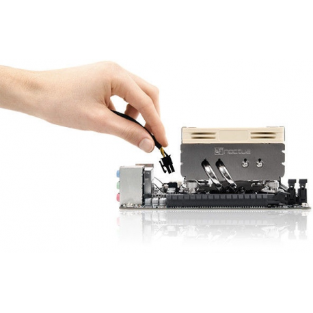 Noctua NH-L9X65 - Processor cooler - (for: LGA1156, AM2, AM2+, AM3, LGA1155, AM3+, LGA2011, FM1, FM2, LGA1150, FM2+, LGA1151, AM4, LGA1200) - aluminum with nickel plated copper base - 92 mm - 5