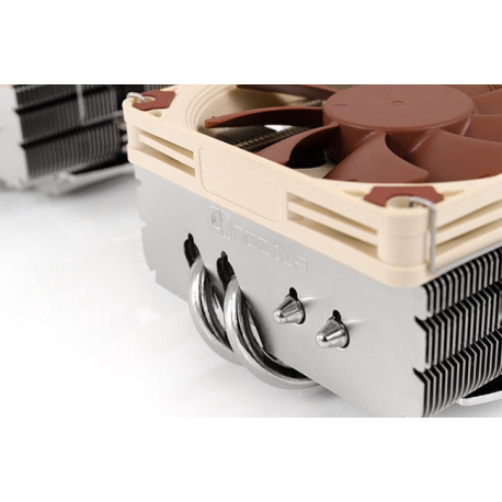 Noctua NH-L9X65 - Processor cooler - (for: LGA1156, AM2, AM2+, AM3, LGA1155, AM3+, LGA2011, FM1, FM2, LGA1150, FM2+, LGA1151, AM4, LGA1200) - aluminum with nickel plated copper base - 92 mm - 6