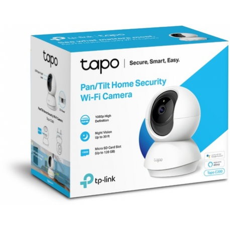 Tapo C225 V1 - Network surveillance camera - pan  /  tilt - colour (Day&Night) - 2560 x 1440 - 2K - fixed focal - audio - wireless - Wi-Fi - 2.4GHz radio - H.264 - 0