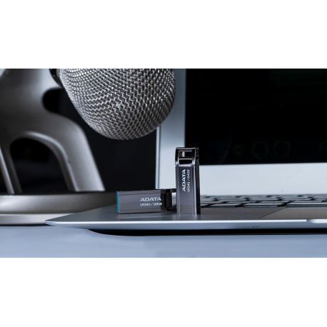 ADATA UR340 - USB flash drive - 64 GB - USB 3.2 Gen 1 - black - 6