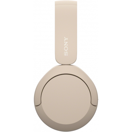 Sony WH-CH520 - Headphones with mic - on-ear - Bluetooth - wireless - beige - 3
