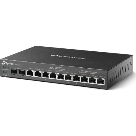 TP-Link Omada ER7212PC V1 - Router 8-port switch - 1GbE - WAN ports: 4 - wall-mountable - 2