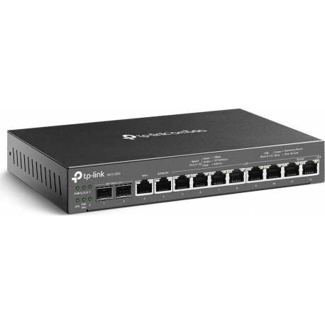 TP-Link Omada ER7212PC V1 - Router 8-port switch - 1GbE - WAN ports: 4 - wall-mountable - 3