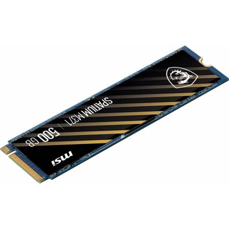 SSD|MSI|SPATIUM M371|500GB|M.2|PCIE|NVMe|3D NAND|Write speed 1150 MBytes/sec|Read speed 2200 MBytes/sec|2.15mm|TBW 110 TB|MTBF 1 - 2