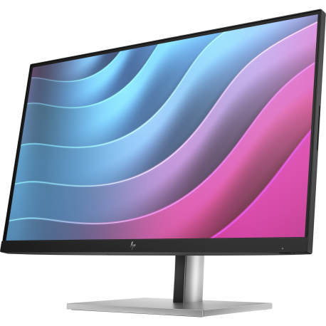 HP E24 G5 - E-Series - LED monitor - 23.8" (23.8" viewable) - 1920 x 1080 Full HD (1080p) @ 75 Hz - IPS - 250 cd / m² - 1000:1 - 5 ms - HDMI, DisplayPort, USB-C - black head, black and silver (stand) - 1