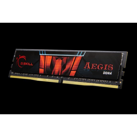 G.Skill AEGIS - DDR4 - module - 8 GB - DIMM 288-pin - 2400 MHz / PC4-19200 - CL17 - 1.2 V - unbuffered - non-ECC - 2
