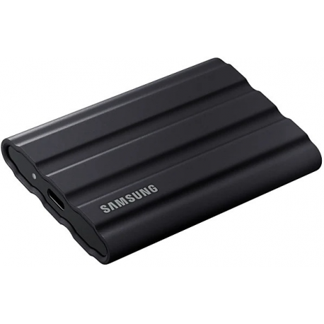 Samsung T7 Shield MU-PE4T0S - SSD - encrypted - 4 TB - external (portable) - USB 3.2 Gen 2 (USB-C connector) - 256-bit AES - black - 6