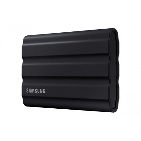 Samsung T7 Shield MU-PE4T0S - SSD - encrypted - 4 TB - external (portable) - USB 3.2 Gen 2 (USB-C connector) - 256-bit AES - black - 10