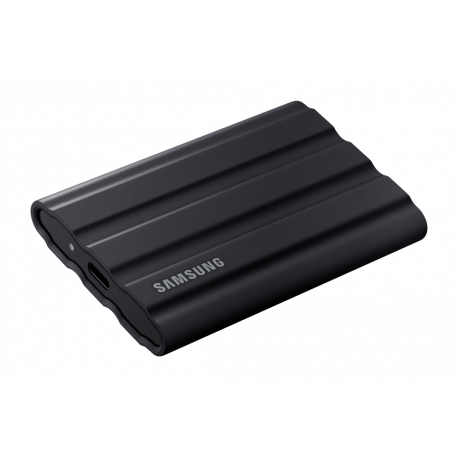 Samsung T7 Shield MU-PE4T0S - SSD - encrypted - 4 TB - external (portable) - USB 3.2 Gen 2 (USB-C connector) - 256-bit AES - black - 12