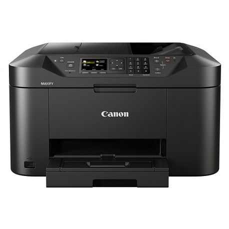 Canon MAXIFY MB2150 - Multifunction printer - colour - ink-jet - A4 (210 x 297 mm), Legal (216 x 356 mm) (original) - A4 / Legal (media) - up to 18 ppm (copying) - up to 19 ipm (printing) - 250 sheets - 33.6 Kbps - USB 2.0, Wi-Fi(n), USB host - 0