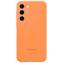 Samsung EF-PS916 - Back cover for mobile phone - silicone - orange - for Galaxy S23+