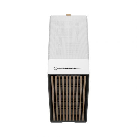 Fractal Design North - Mid tower - ATX - no power supply (ATX) - chalk white - USB/Audio - 3