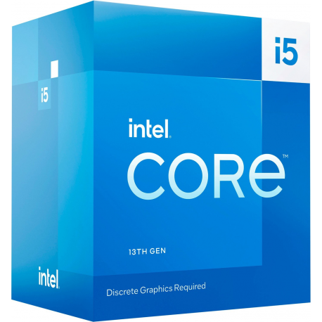 Intel Core i5 13400F - 2.5 GHz - 10-core - 16 threads - 20 MB cache - FCLGA1700 Socket - Box - 0
