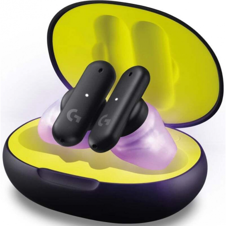 Logitech G FITS - True wireless earphones with mic - in-ear - Bluetooth  /  LIGHTSPEED - black - 0