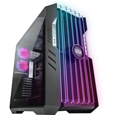 Cooler Master HAF 700 EVO - Tower - SSI EEB - windowed side panel (tempered glass) - no power supply (ATX) - titanium grey - USB/Audio - 0