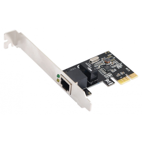 Logilink PC0029, PCI-express  card 10/100/1000 LAN MBit REALTEK chip ,with Low profile barcet - 0