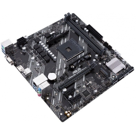 ASUS PRIME A520M-K - Motherboard - micro ATX - Socket AM4 - AMD A520 Chipset - USB 3.2 Gen 1 - Gigabit LAN - onboard graphics (CPU required) - HD Audio (8-channel) - 1