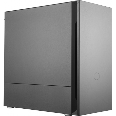Cooler Master Silencio S400 - Tower - micro ATX - no power supply (ATX / PS/2) - black - USB/Audio - 0