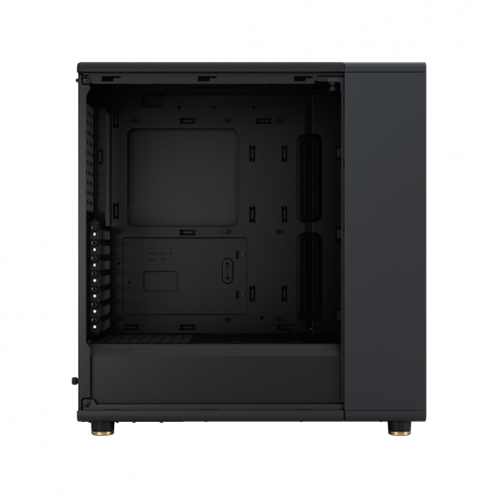 Fractal Design North - Mid tower - ATX - windowed side panel (tinted glass) - no power supply (ATX) - charcoal black - USB / Audio - 18