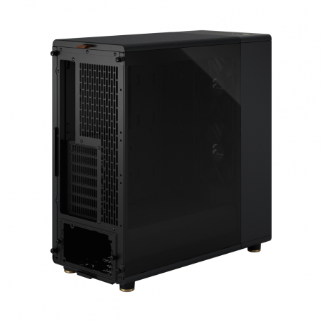 Fractal Design North - Mid tower - ATX - windowed side panel (tinted glass) - no power supply (ATX) - charcoal black - USB / Audio - 20