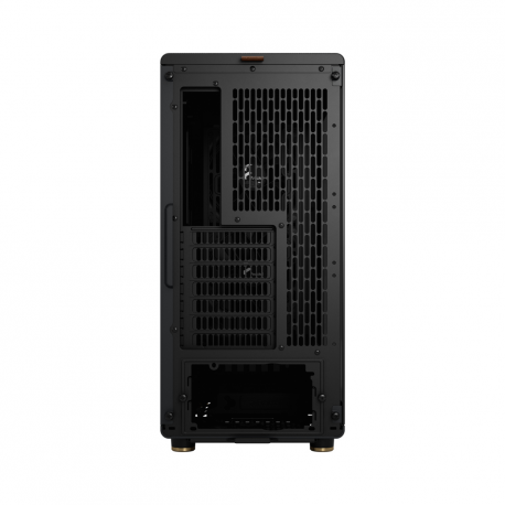 Fractal Design North - Mid tower - ATX - windowed side panel (tinted glass) - no power supply (ATX) - charcoal black - USB / Audio - 25