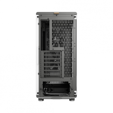 Fractal Design North - Mid tower - ATX - windowed side panel (tempered glass) - no power supply (ATX) - chalk white - USB / Audio - 26