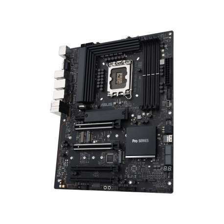 ASUS Pro WS W680-ACE - Motherboard - ATX - LGA1700 Socket - W680 Chipset - USB 3.2 Gen 1, USB 3.2 Gen 2, USB-C 3.2 Gen2, USB-C 3.2 Gen 2x2 - 2 x 2.5 Gigabit LAN - onboard graphics (CPU required) - HD Audio (8-channel) - 0