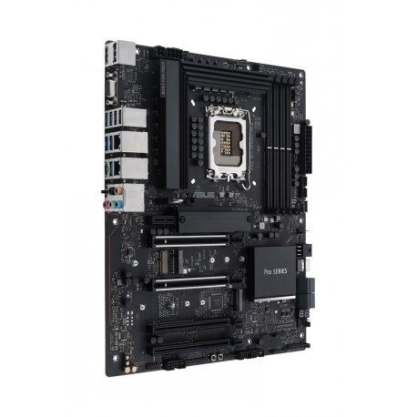 ASUS Pro WS W680-ACE - Motherboard - ATX - LGA1700 Socket - W680 Chipset - USB 3.2 Gen 1, USB 3.2 Gen 2, USB-C 3.2 Gen2, USB-C 3.2 Gen 2x2 - 2 x 2.5 Gigabit LAN - onboard graphics (CPU required) - HD Audio (8-channel) - 2