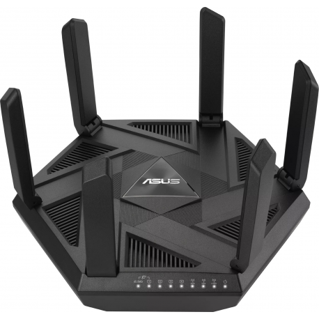 ASUS RT-AXE7800 - Wireless router - 4-port switch - GigE, 2.5 GigE, 802.11ax (Wi-Fi 6E) - WAN ports: 2 - 802.11a / b / g / n / ac / ax (Wi-Fi 6E) - Multi-Band - 0