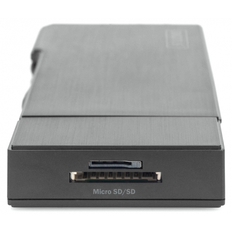 DIGITUS DA-70894 - Docking station - USB 3.0 - VGA, HDMI - GigE - 7