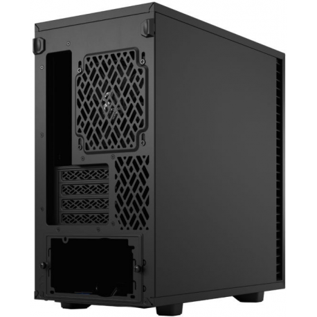 Fractal Design Define 7 Mini - Tower - micro ATX - no power supply (ATX) - black - USB/Audio - 3
