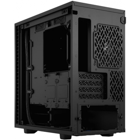 Fractal Design Define 7 Mini - Tower - micro ATX - no power supply (ATX) - black - USB/Audio - 4
