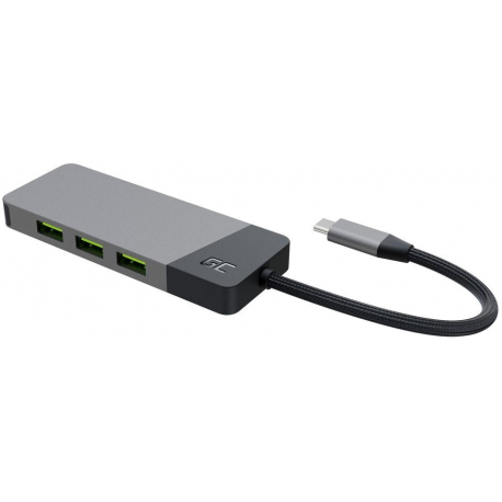 Green Cell HUBGC01 - Docking station - USB-C - HDMI - 3