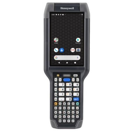Honeywell CK65 - Data collection terminal - rugged - Android 8.0 (Oreo) - 32 GB - 4" colour (480 x 800) - barcode reader - (2D imager) - microSD slot - Wi-Fi 5, NFC, Bluetooth - 0