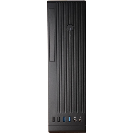Chieftec UNI Series BE-10B-300 - Tower - micro ATX 300 Watt - black - USB/Audio - 3