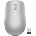 Lenovo 530 Wireless Mouse - Mouse - right and left-handed - optical - 3 buttons - wireless - 2.4 GHz - USB wireless receiver - platinum grey - for IdeaPad S340-14; ThinkCentre M90a Gen 3; M90a Pro Gen 3; M90q Gen 2; M90t Gen 3