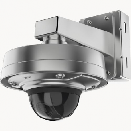 AXIS Q3538-SLVE - Network surveillance camera - dome - outdoor - vandal  /  weatherproof - colour (Day&Night) - 8 MP - 3840 x 2160 - 4K - M25 mount - vari-focal - audio - GbE - MJPEG, H.264, AVC, HEVC, H.265, MPEG-4 Part 10, MPEG-H Part 2 - DC 10 - 28 V  /  PoE Plus Class 4 - 5
