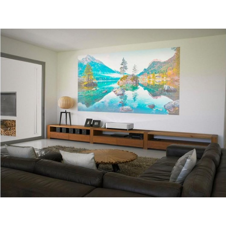 Epson EH-LS800W - 3LCD projector - 4000 lumens (white) - 4000 lumens (colour) - 16:9 - 4K - 802.11ac wireless - black  /  white - Android TV - 3