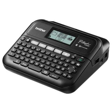 Brother P-Touch PT-D460BTVP - Labelmaker - B/W - thermal transfer - 18 mm width - 180 dpi - up to 30 mm/sec - USB 2.0, Bluetooth 5.0 - cutter - 5 line printing, print preview, mirror print, vertical print, multi-copy printing - black - 2