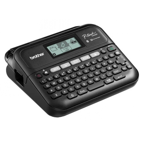 Brother P-Touch PT-D460BTVP - Labelmaker - B/W - thermal transfer - 18 mm width - 180 dpi - up to 30 mm/sec - USB 2.0, Bluetooth 5.0 - cutter - 5 line printing, print preview, mirror print, vertical print, multi-copy printing - black - 4