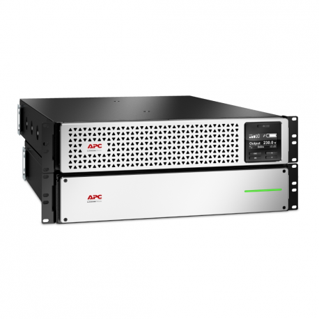 APC Smart-UPS On-Line SRTL2200RM4UXLI-NC - UPS (rack-mountable) (high density) - AC 220/230 V - 1980 Watt - 2200 VA - Lithium Ion - output connectors: 8 - 4U - 1.83 m cord - black with silver front bezel - with APC UPS Network Management Card - 8