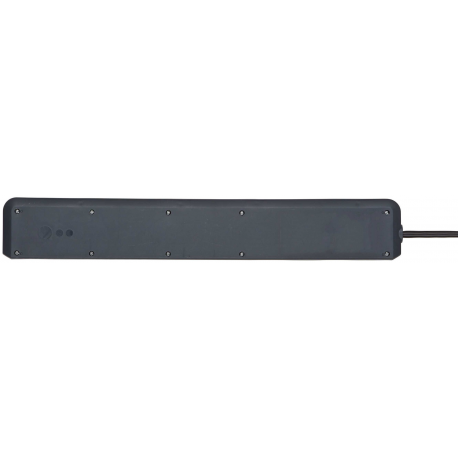 Brennenstuhl Secure-Tec - Surge protector - 3.5 kW - output connectors: 6 - anthracite - 3