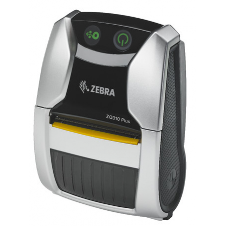 Zebra ZQ300 Series ZQ310 Plus - Receipt printer - direct thermal - Roll (5.8 cm) - 203 dpi - up to 101.6 mm/sec - USB 2.0, NFC, Bluetooth 4.2 LE - tear bar - silver - 2