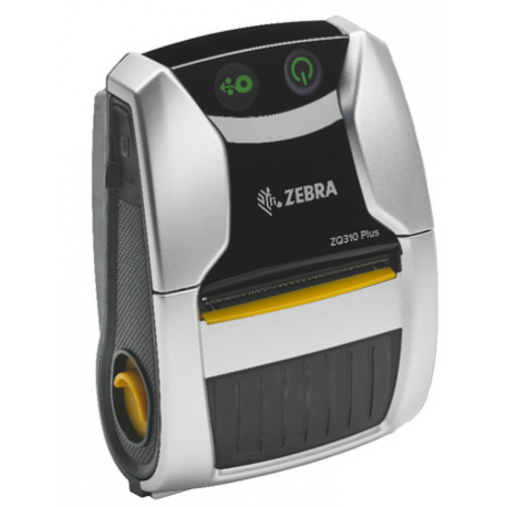Zebra ZQ300 Series ZQ310 Plus - Receipt printer - direct thermal - Roll (5.8 cm) - 203 dpi - up to 101.6 mm/sec - USB 2.0, NFC, Bluetooth 4.0 LE, Wi-Fi(ac) - tear bar - silver, black - 0