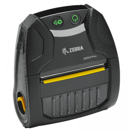 Zebra ZQ320 Plus - Receipt printer - direct thermal - Roll (8 cm) - 203 dpi - up to 100 mm/sec - USB 2.0, NFC, Wi-Fi(ac), Bluetooth 4.2 LE - tear bar - black - 0