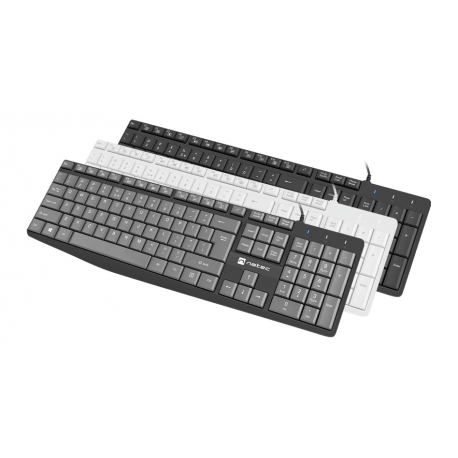 Natec Nautilus - Keyboard - USB - QWERTY - US - black - 4