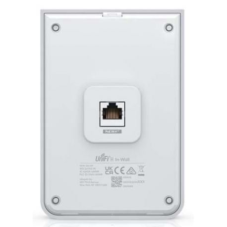 Ubiquiti UniFi 6 - Radio access point - Wi-Fi 6 - 2.4 GHz, 5 GHz - in wall - 5